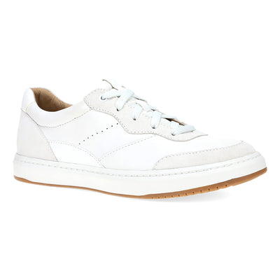 Dansko Josey in White Nappa - side view