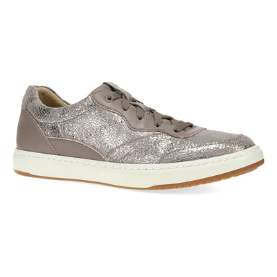Dansko Josey in Taupe Metallic - side view