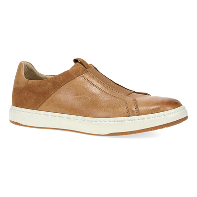 Dansko Jenn in Tan Milled Burnished - side view
