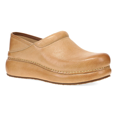 Dansko Platform Pro in Honey - side view