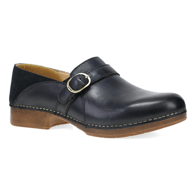 Dansko Margaret in Black Calf - side view