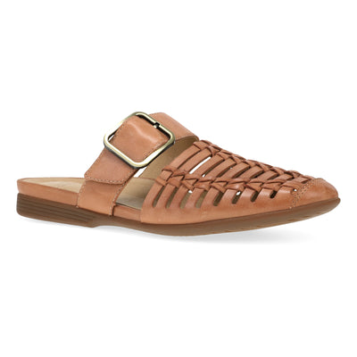 Dansko Leilani in Light Tan Burnished Nappa - side view