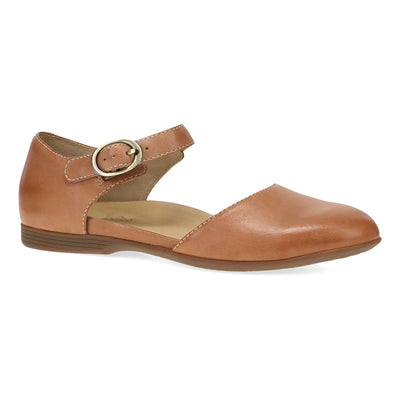 Dansko Liv in Tan Burnished Nappa - side view