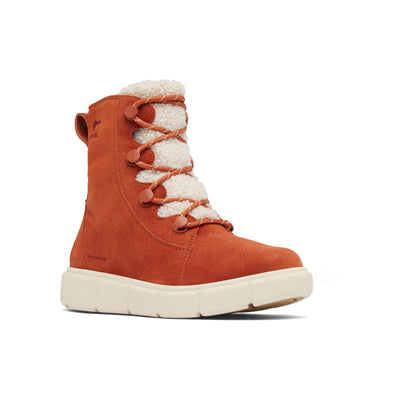 Sorel Explorer III Joan Cozy WP in Sand - side view