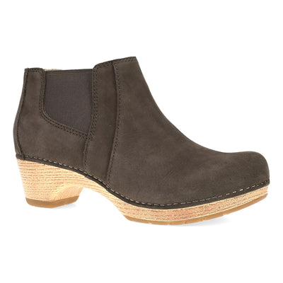 Dansko Lane in Mushroom Milled Nubuck - side view