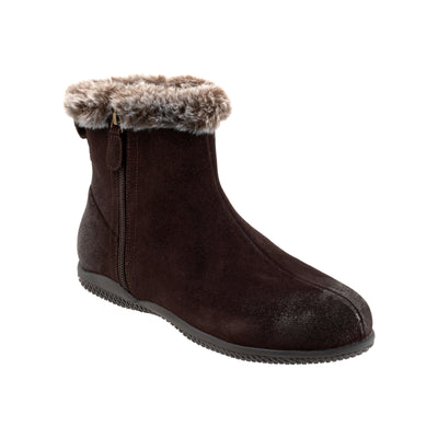 Dark Brown Suede