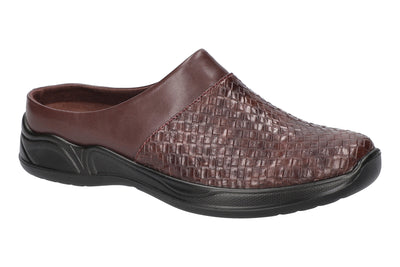 Brown Woven Embossed