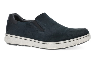 Dansko Trent in Black Burnished Suede - side view
