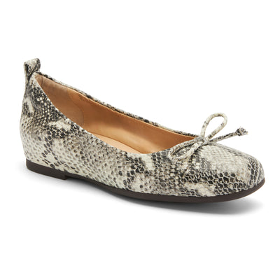 Snake Print Leather