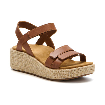 ABEO Solstice Strap Metatarsal in Caramel - side view
