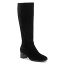Avenue Tall Black Suede Metatarsalgia 28640823673093