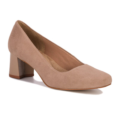 Taupe Crinkle Patent