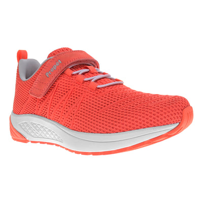 Propet Tour Knit Fx in Coral - side view