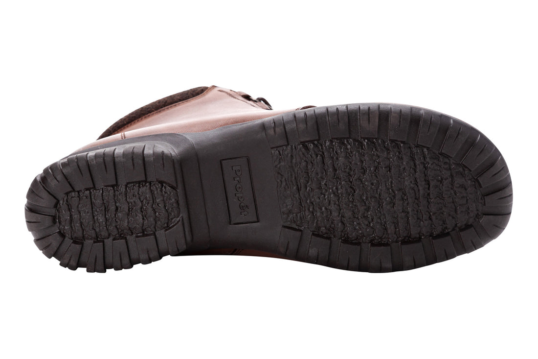Propet Delaney Women's BRANDED BOOTS Brown Bottom View