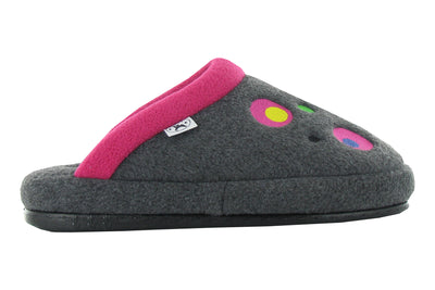 Naot Repose in Gray Pink - side view