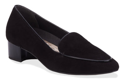 Black Suede-Patent