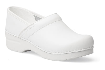 Dansko Pro in White Box - side view