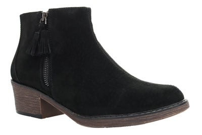 Propet Rebel in Black - side view
