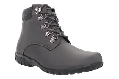 Propet Dani Ankle Lace in Dark Grey - side view