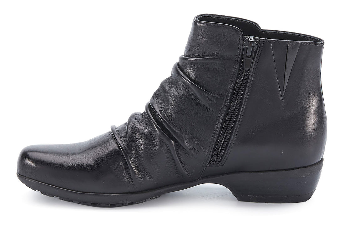 Ros Hommerson Esme W BRANDED BOOTS Black Leather Side View