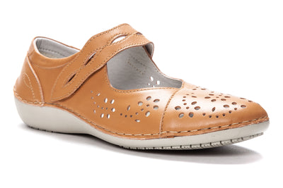 Propet Calista in Oyster - side view