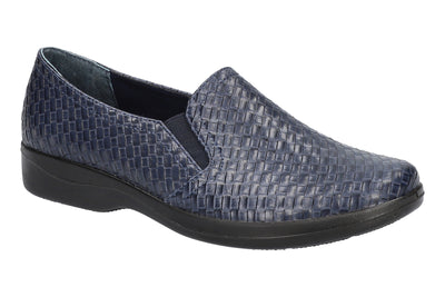 Navy Woven Gore