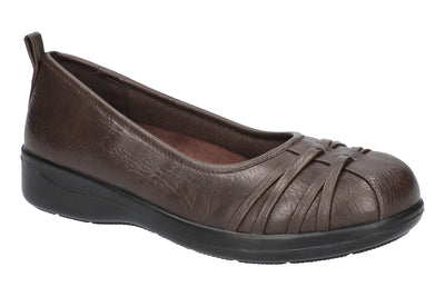 Easy Street Haley in Brown - side view