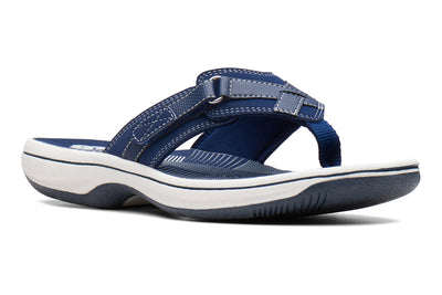 Clarks Breeze Sea in Navy - side view