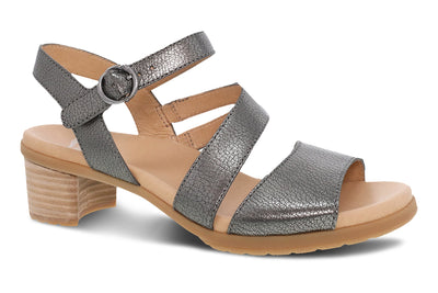 Dansko Tansy in Gunmetal Metallic - side view
