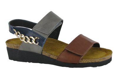 Naot Eliana in Chestnut Foggy Gray - side view