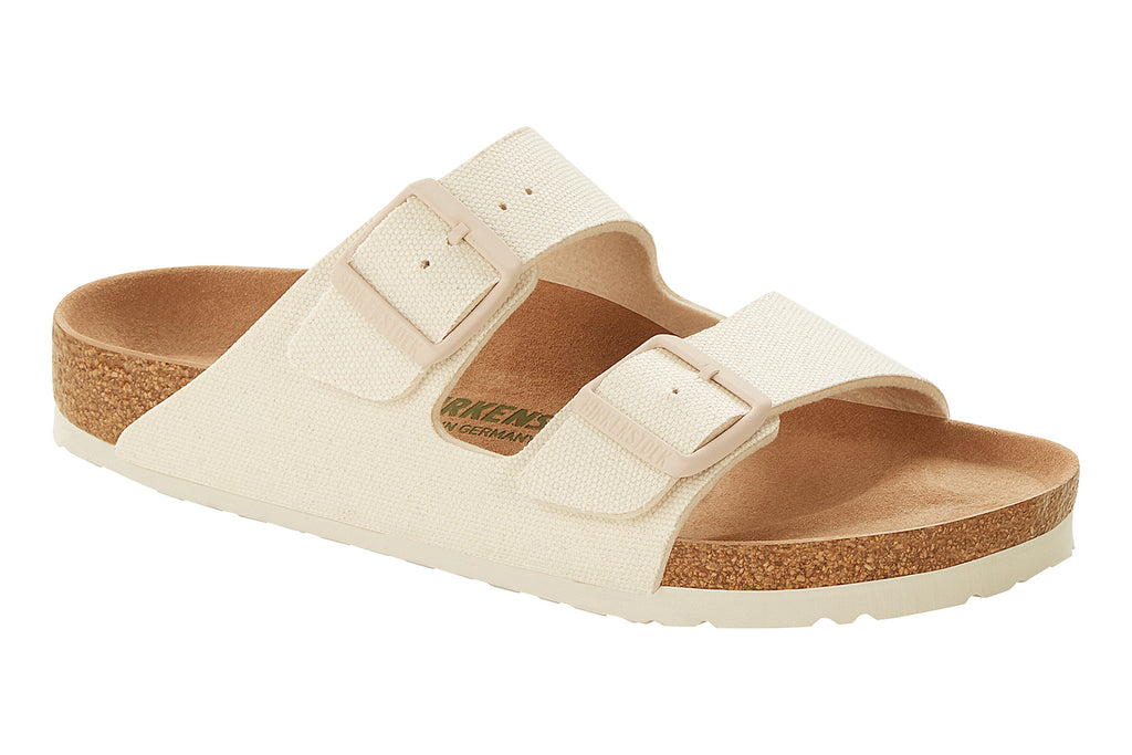 BIRKENSTOCK|SLIPPERS (Arizona Vegan (1022679 EGGSHELL)) Birkenstock Arizona Vegan - FootSmart