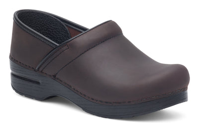 Dansko Professional in Brown Oiled - side view