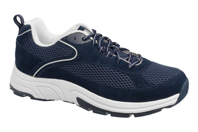 Drew Shoes Aaron in Navy - side view