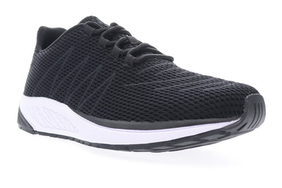 Propet Tour Knit in Black - side view