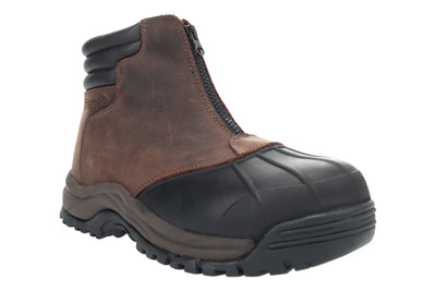 Propet Blizzard Work in Brown Black - side view
