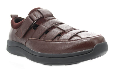 Propet Prescott in Brown - side view