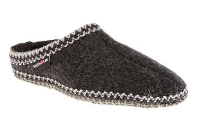 Haflinger AS Soft Sole in Charcoal - side view