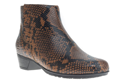 ABEO MELANIE in Brown Snake - side view