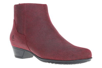 ABEO MELANIE in Burgundy Oiled - side view