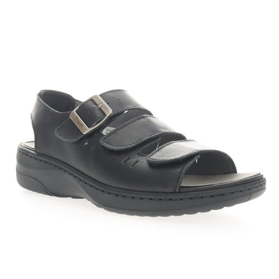 Propet Breezy Walker in Black - side view