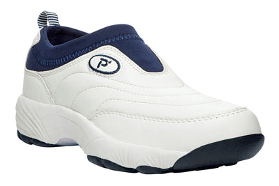 Propet W&w So II Sr in White-Navy - side view