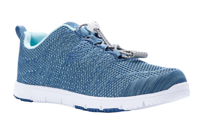 Propet Travel Walker Evo in Denim-Light Blue - side view