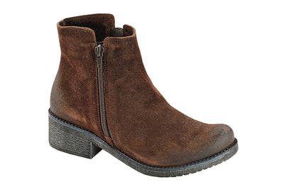 Brushed Seal Brown Suede