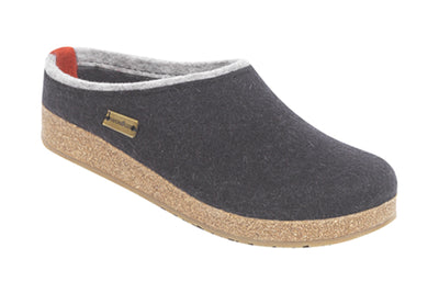 Haflinger Kris in Charcoal - side view