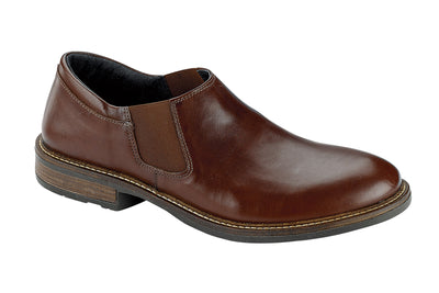 Naot Director in Toffee Brown Leather - side view