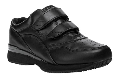 Propet Tour Walker Strap in Black - side view