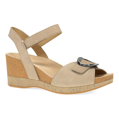 Dansko Stella in Sand Milled Nubuck - side view
