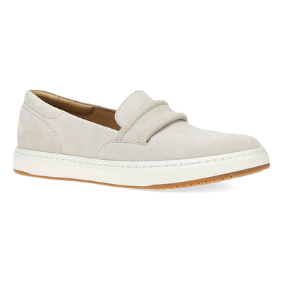 Dansko Josephine in Taupe Suede - side view