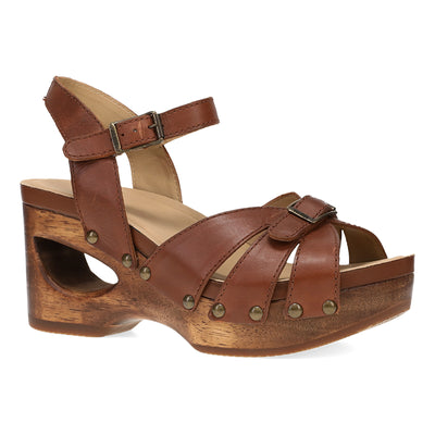 Dansko Alanna in Tan Calf - side view