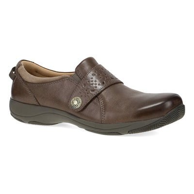 Dansko Sallie in Stone Waxy - side view
